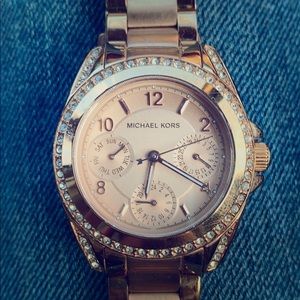 Michael Kors Rose Gold Watch